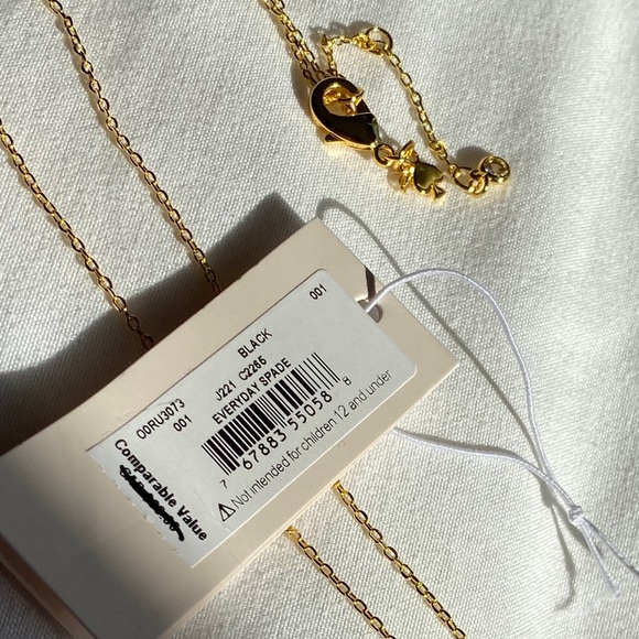 NWT Kate Spade Gold Necklace - Picture 4 of 4